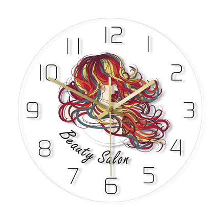 Orologio LED per salone da parrucchiere