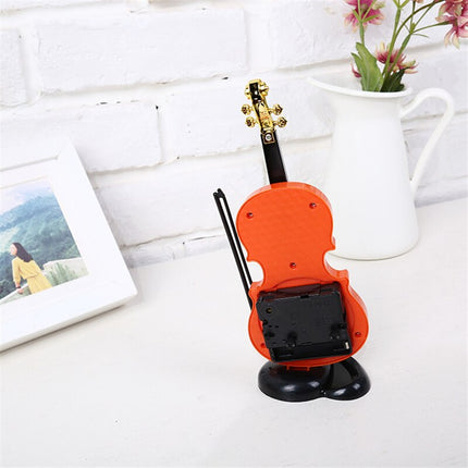 Orologio da tavolo a forma violino