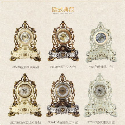 Orologio da tavolo antico finitura dorata