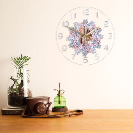 Orologio da parete a LED scoiattolo
