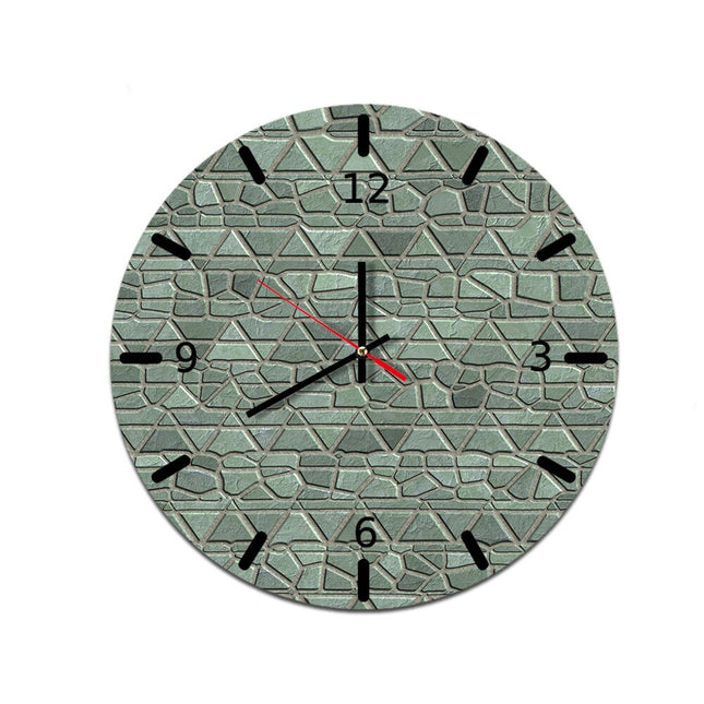 Orologio da parete industriale effetto legno