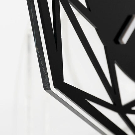 Orologio da tavolo design geometrico metallo