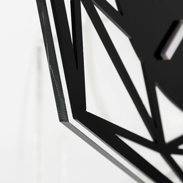 Orologio da tavolo design geometrico metallo