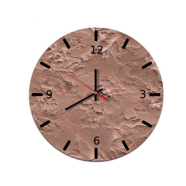 Orologio da parete industriale effetto legno