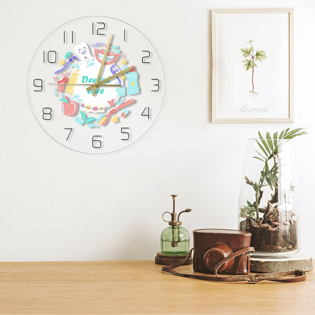 Orologio LED per studio dentistico moderno