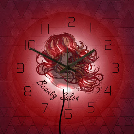 Orologio LED per salone da parrucchiere