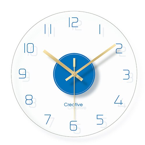 Orologio da parete trasparente design moderno