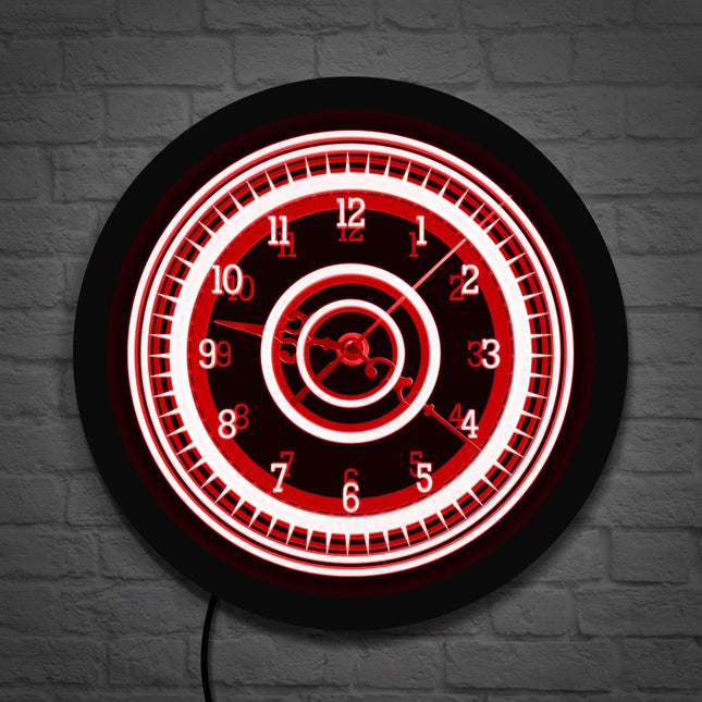 Orologio da parete luminoso per camera
