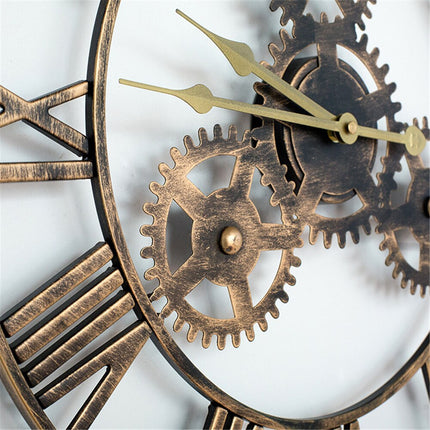 Grande orologio industrial numeri romani