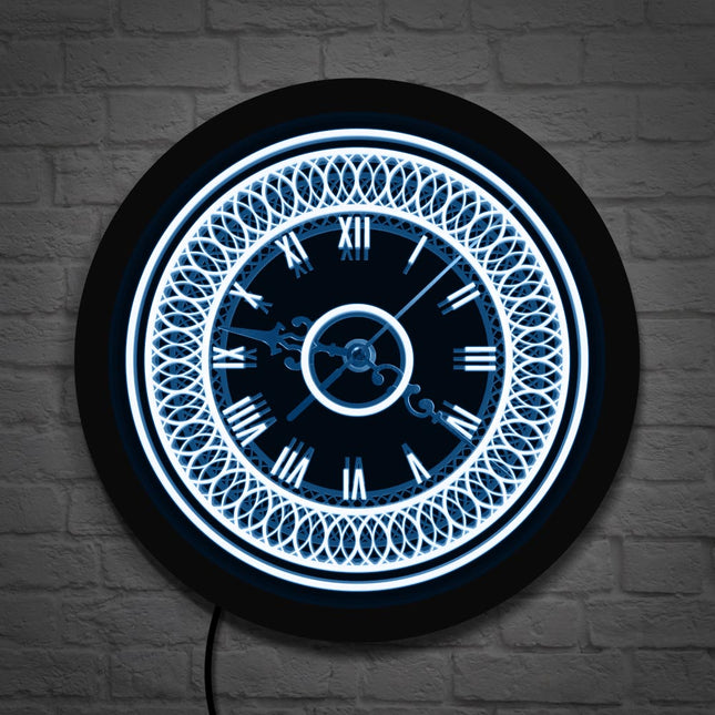 Orologio da parete LED decorativo classico