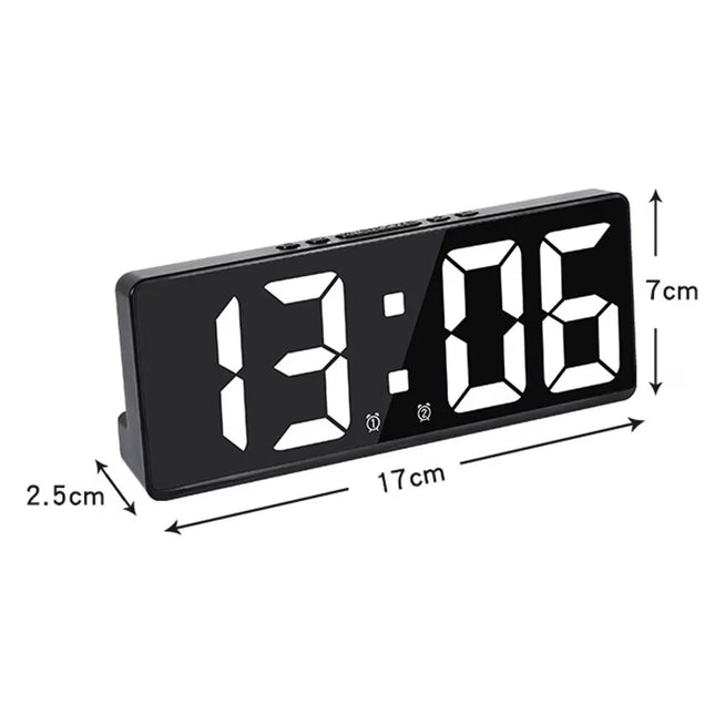 Piccolo orologio digitale da tavolo LED