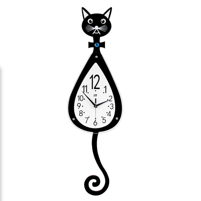 Orologio da parete gatto con pendolo