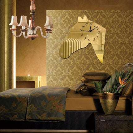 Orologio da parete specchio testa cavallo