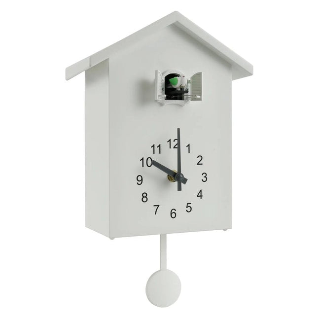 Orologio a cucù moderno bianco da parete