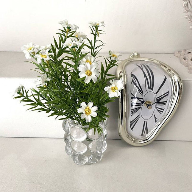 Orologio da tavolo design stile Dalí