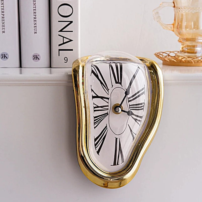 Orologio da tavolo design stile Dalí