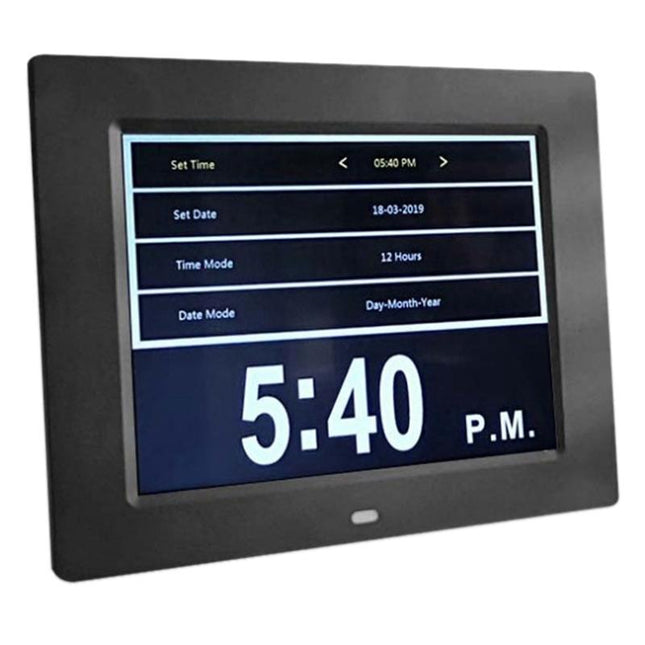 Orologio digitale con data completa per anziani
