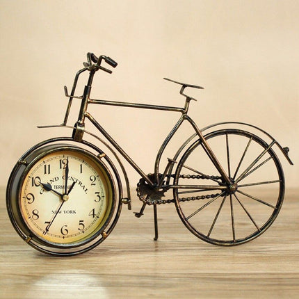 Orologio da tavolo vintage a bicicletta