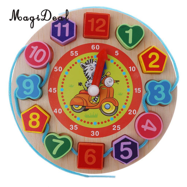 Orologio gioco educativo in legno bambini