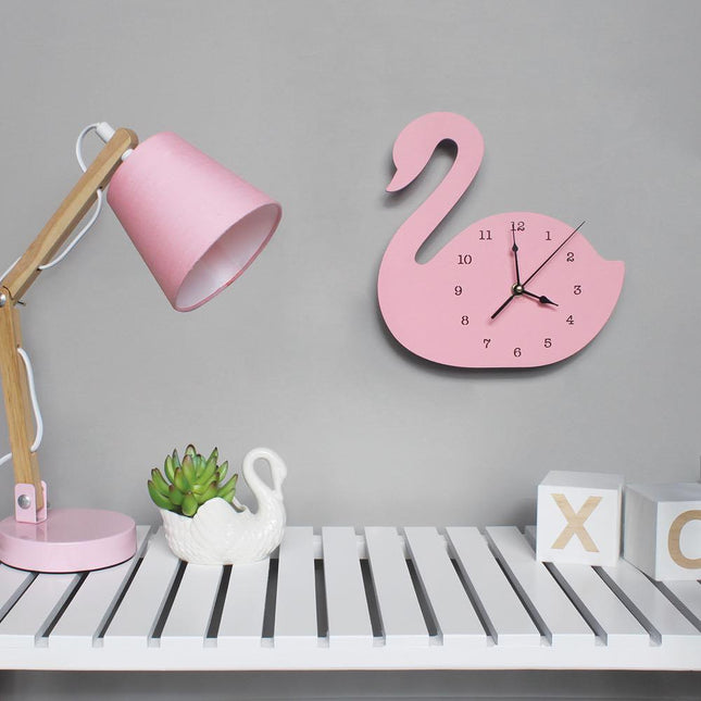 Orologio da parete fenicottero rosa