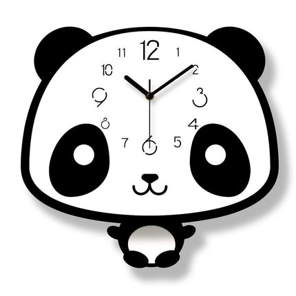 Orologio da parete design panda cameretta