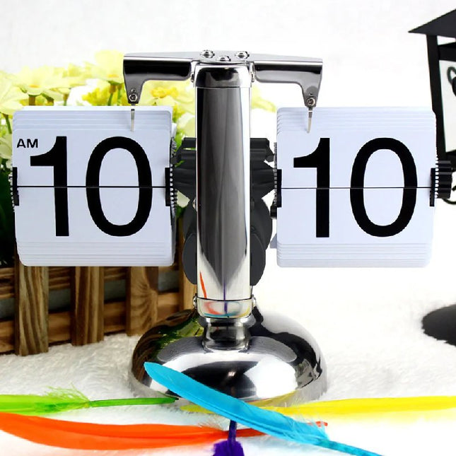 Orologio da tavolo a palette stile retro