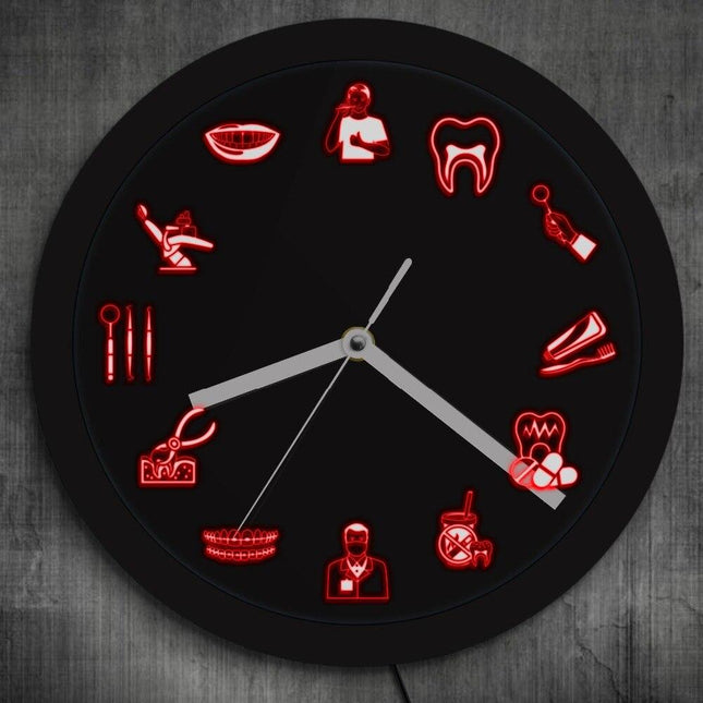 Orologio da parete per studio dentistico