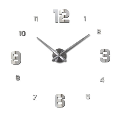 Orologio da parete adesivo grande design