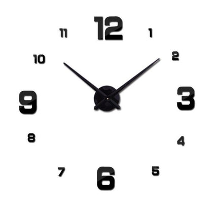 Orologio da parete adesivo grande design