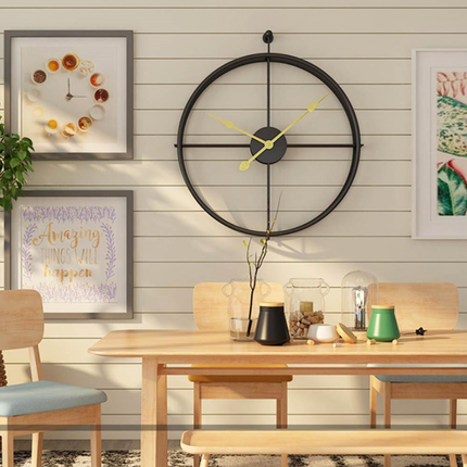 Orologio da parete design nordico rotondo