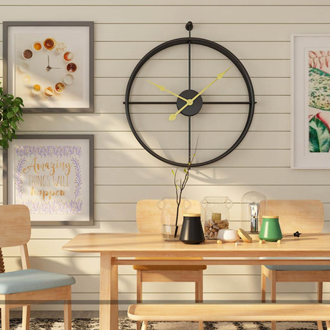Orologio da parete design nordico rotondo