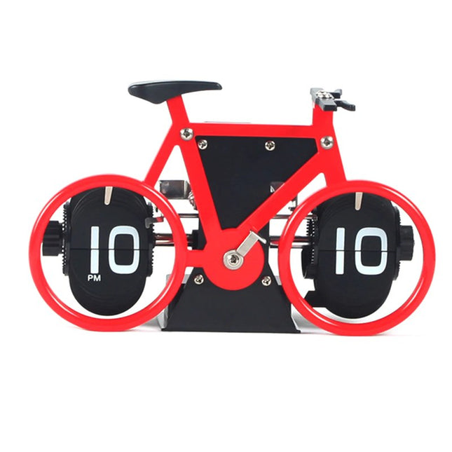 Orologio flip design bicicletta da corsa