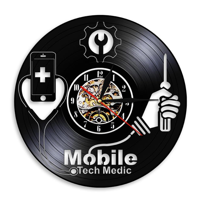Orologio vinile riparazione smartphone e tech