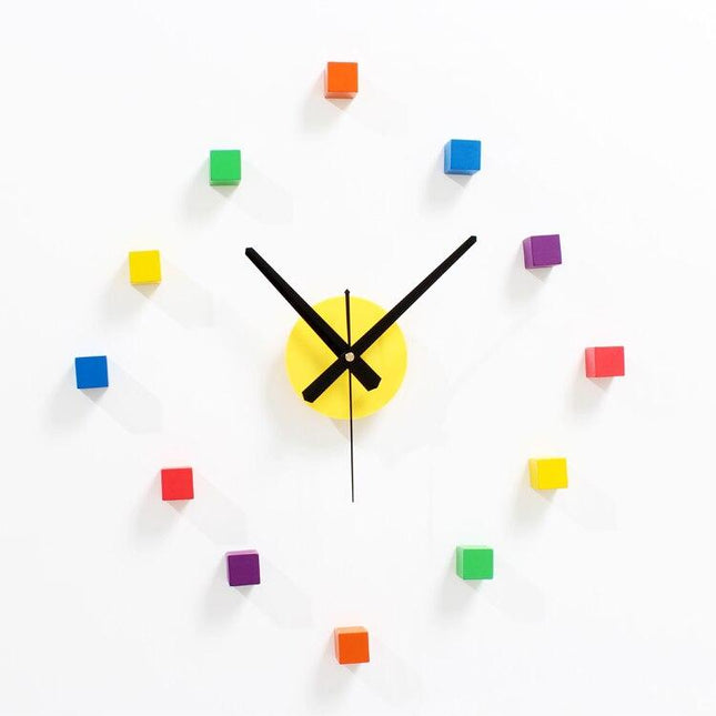 Orologio da parete design arcobaleno moderno