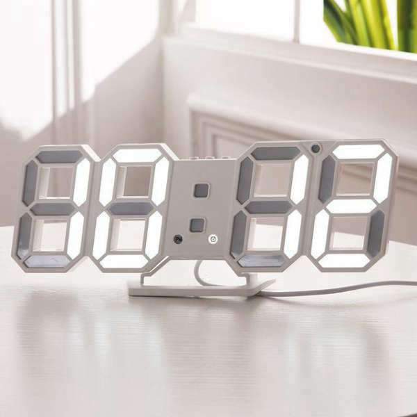 Orologio da parete 3D LED con filo