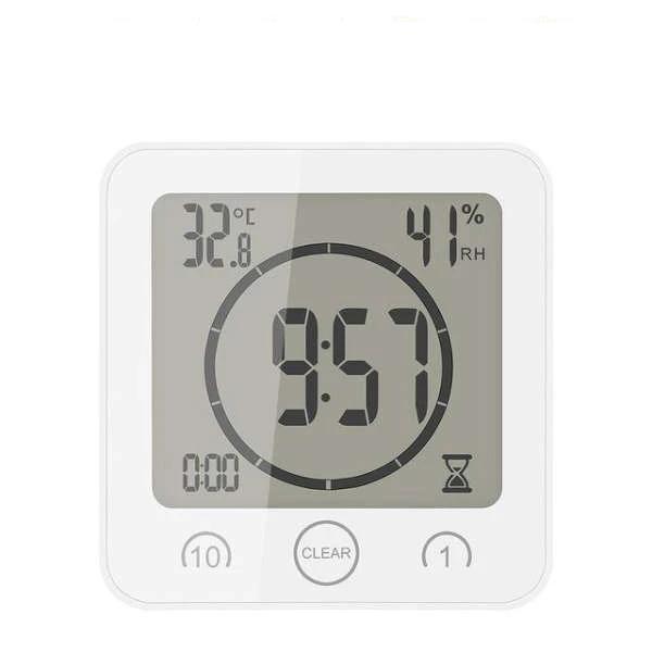 Orologio digitale impermeabile per la doccia