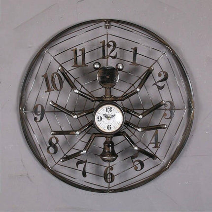 Orologio da parete industriale a ragno