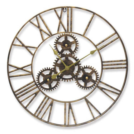 Grande orologio industrial numeri romani