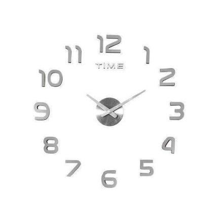Orologio da parete 3D adesivo silenzioso