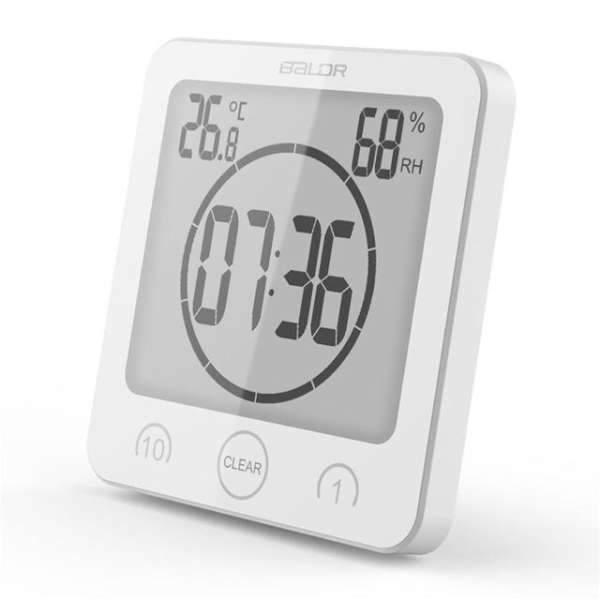 Orologio digitale con temperatura e umidità