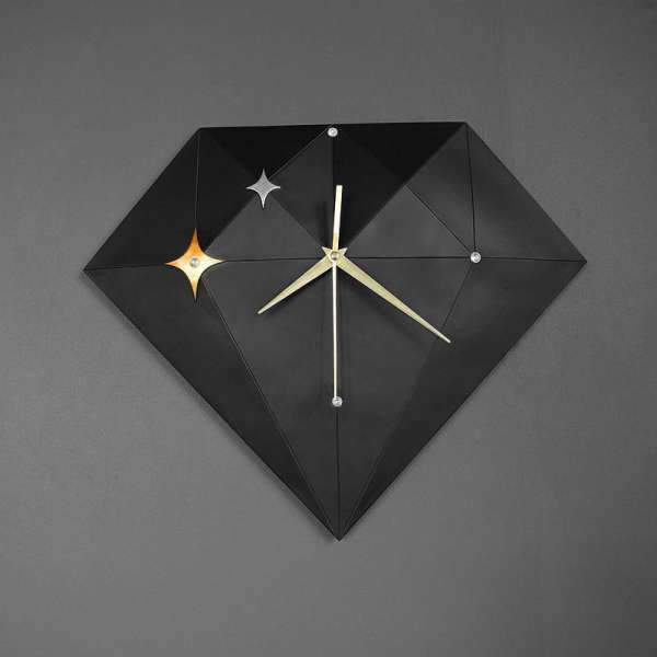 Orologio da Parete Moderno Forma Diamante