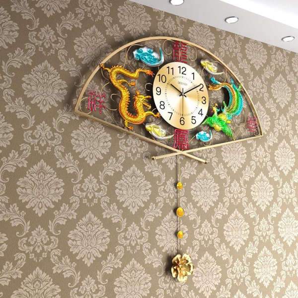 Orologio da Parete Stile Orientale Drago