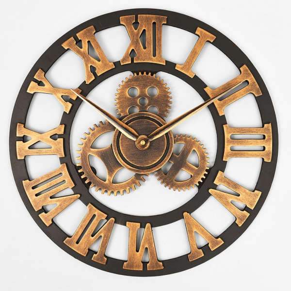 Grande Orologio da Parete Ingranaggi Vista