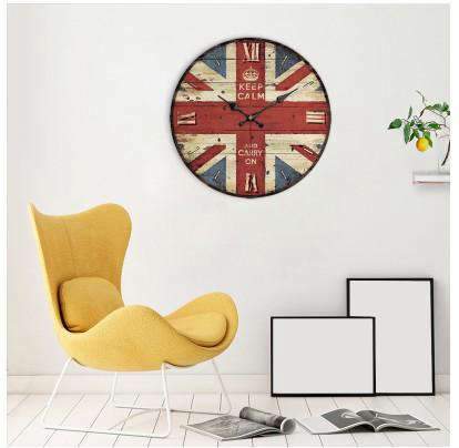 Orologio da Muro Design Bandiera Inglese