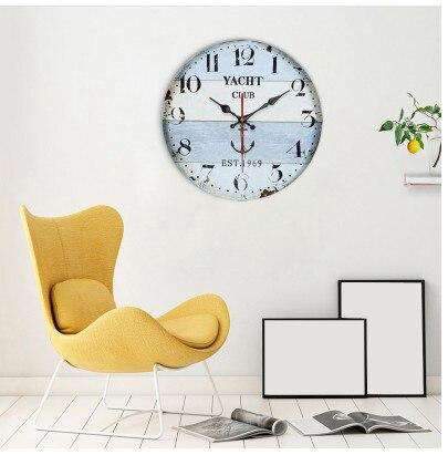 Grande Orologio da Parete Stile Marino