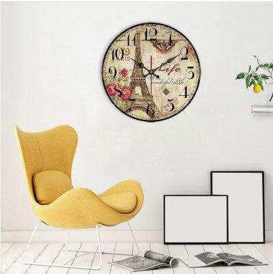 Orologio da Parete Stile Parigino Vintage