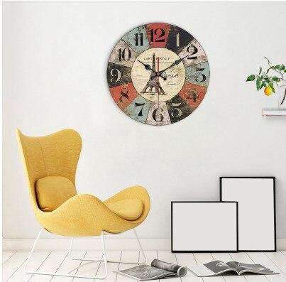 Orologio da Muro Vintage Torre Eiffel