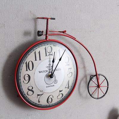 Orologio da parete vintage forma bicicletta
