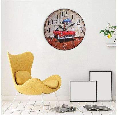 Orologio da Parete Vintage Auto d'Epoca