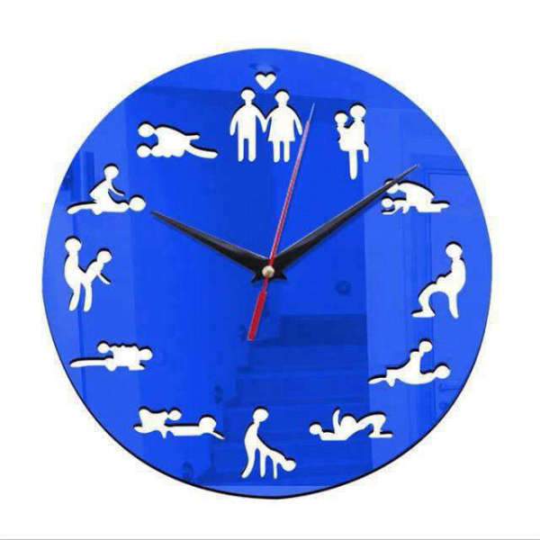 Orologio da Parete Design Kamasutra Moderno